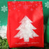 50pcs Red Green Merry Christmas Tree Snowflake Plastic Bag Candy Dessert Bags Wedding Christmas Party Kids Gift Bags Supplies - menochic